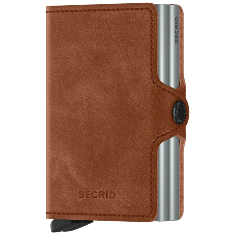 Secrid – RFID Protected Twin Wallet – Vintage – Cognac