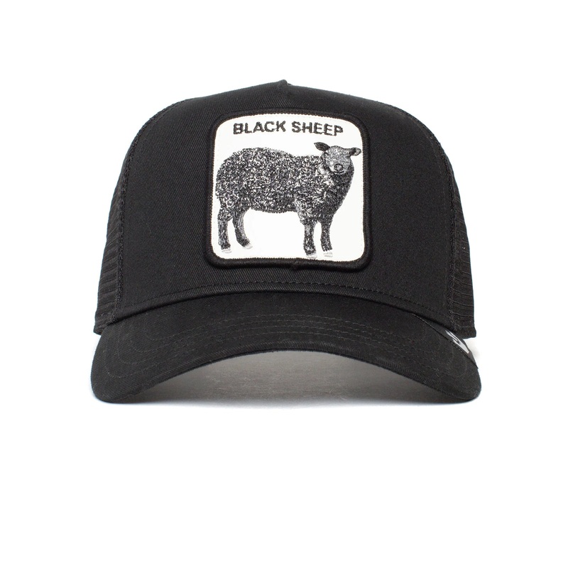 Goorin – Animal Trucker Cap – Black Sheep – Black