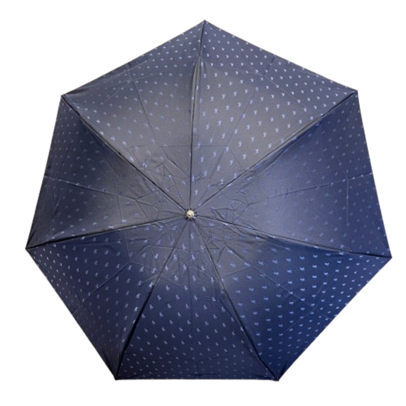 Polo Ralph Lauren – Jacquard Pony Print Collapsible Umbrella – Navy