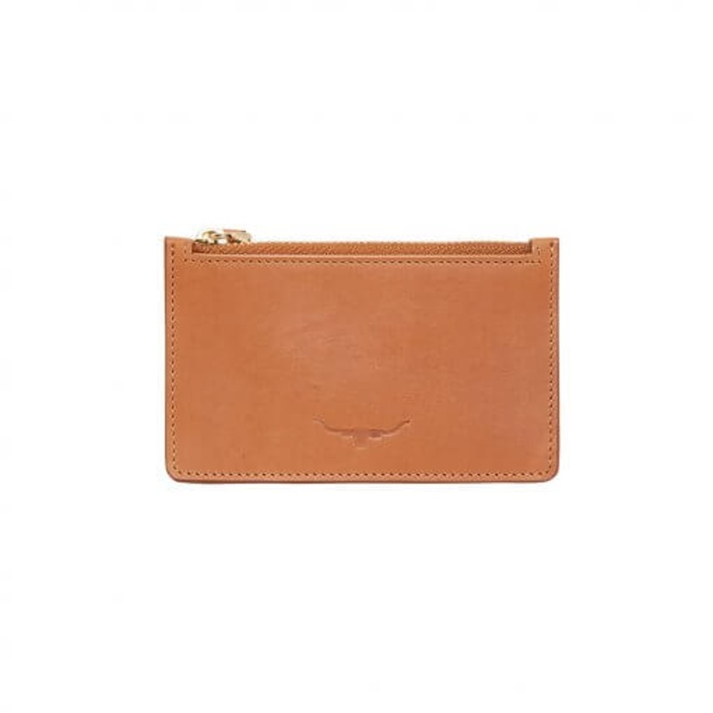 R.M.Williams – City Zip Coin Purse & Card Holder – Tan