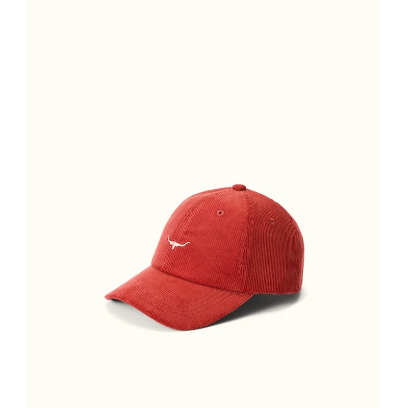 R.M.Williams – Mini Longhorn Cap – Corduroy – Crimson