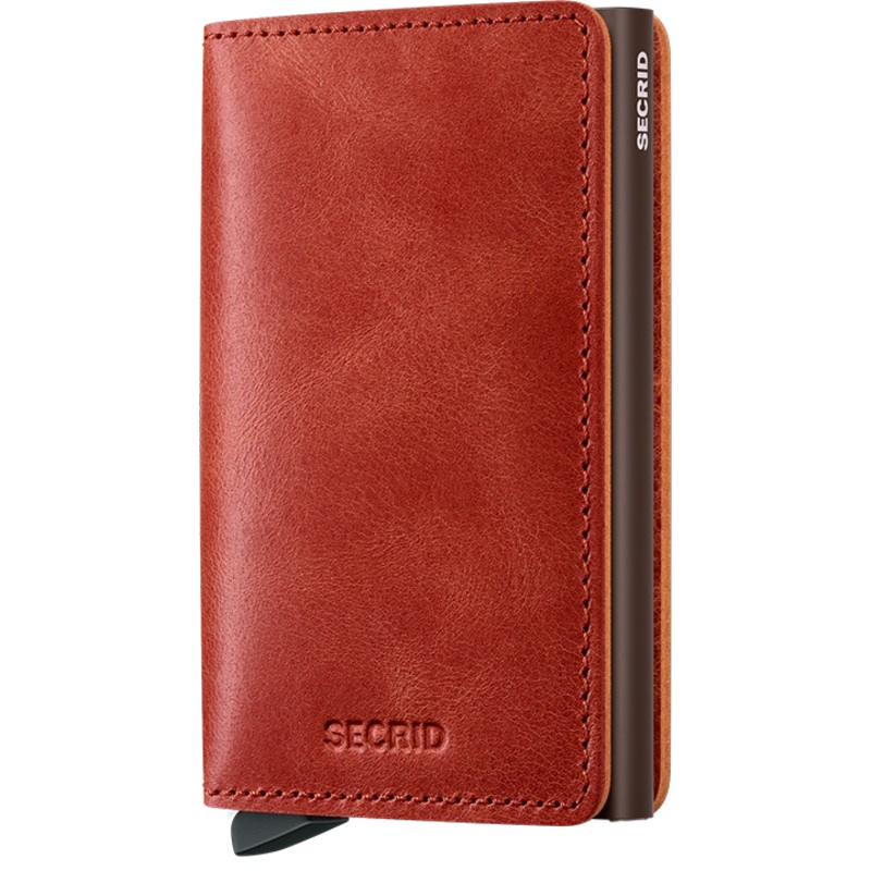 Secrid – RFID Protected Slim Wallet – Vintage – Orange