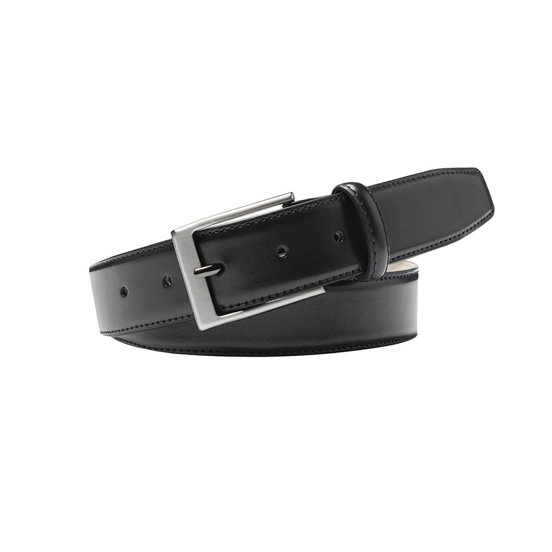Buckle – Leather Belt – Royce – Black