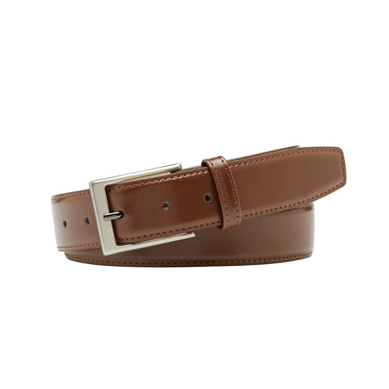 Buckle – Leather Belt – Royce – Chestnut