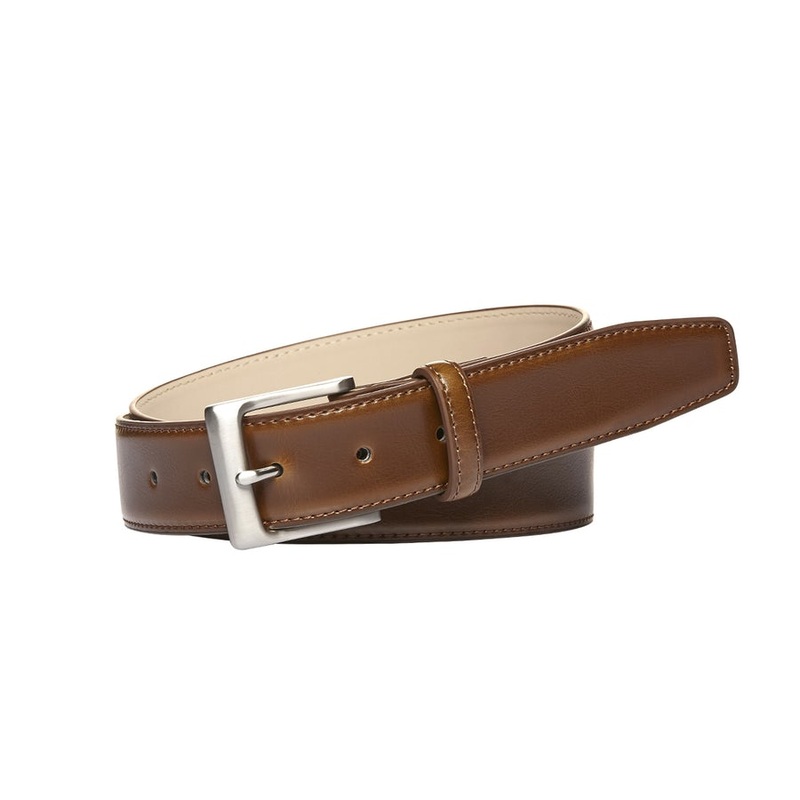 Buckle – Leather Belt – Tan