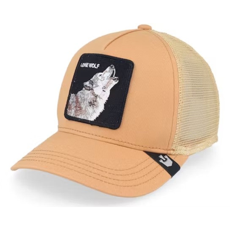 Goorin – Animal Trucker Cap – Lone Wolf – Mauve (yes we know it doesn’t look like mauve!)