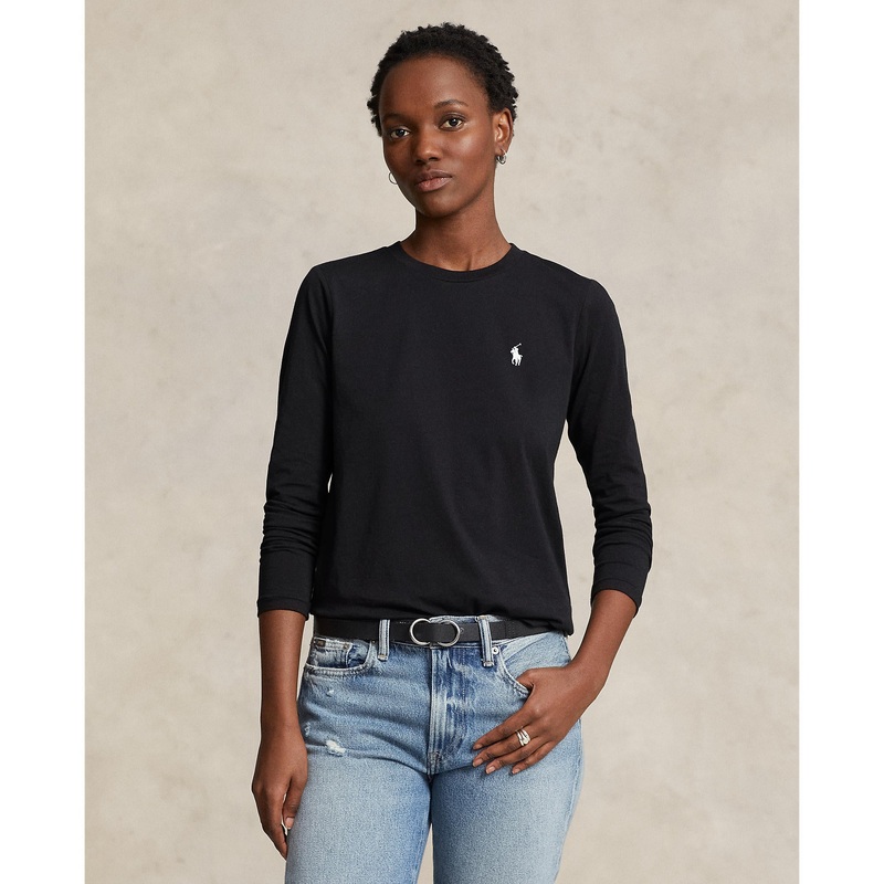 Polo Ralph Lauren – Long Sleeve Crew Neck Tee – Black