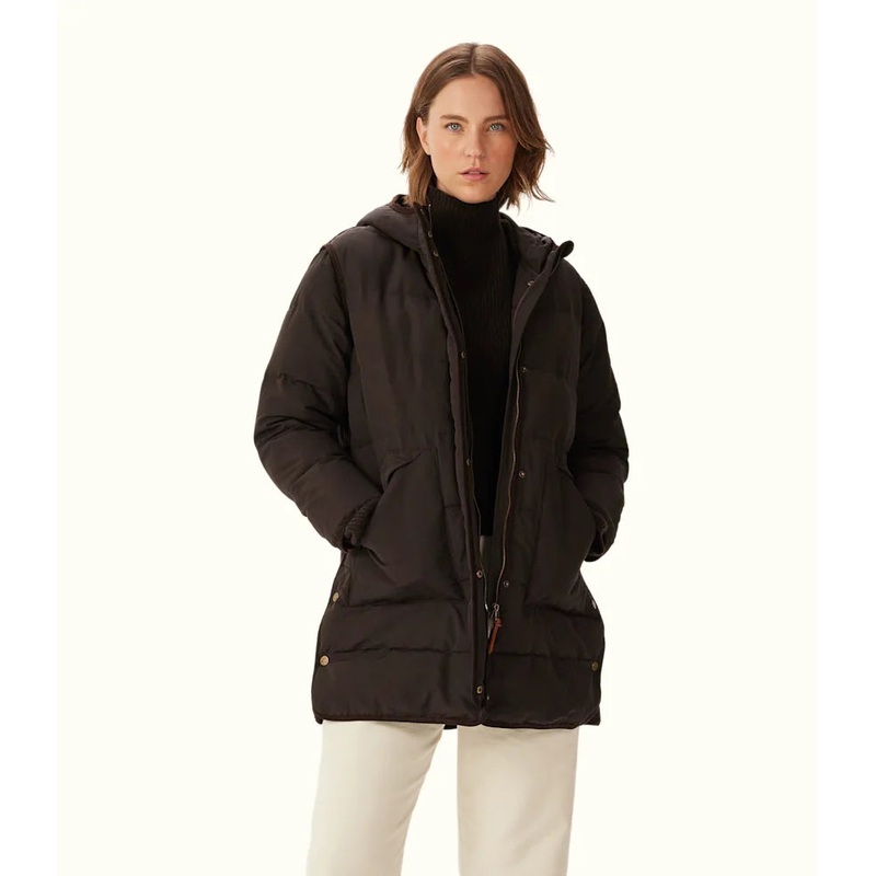 R.M.Williams – Lawson Padded Coat – Chocolate