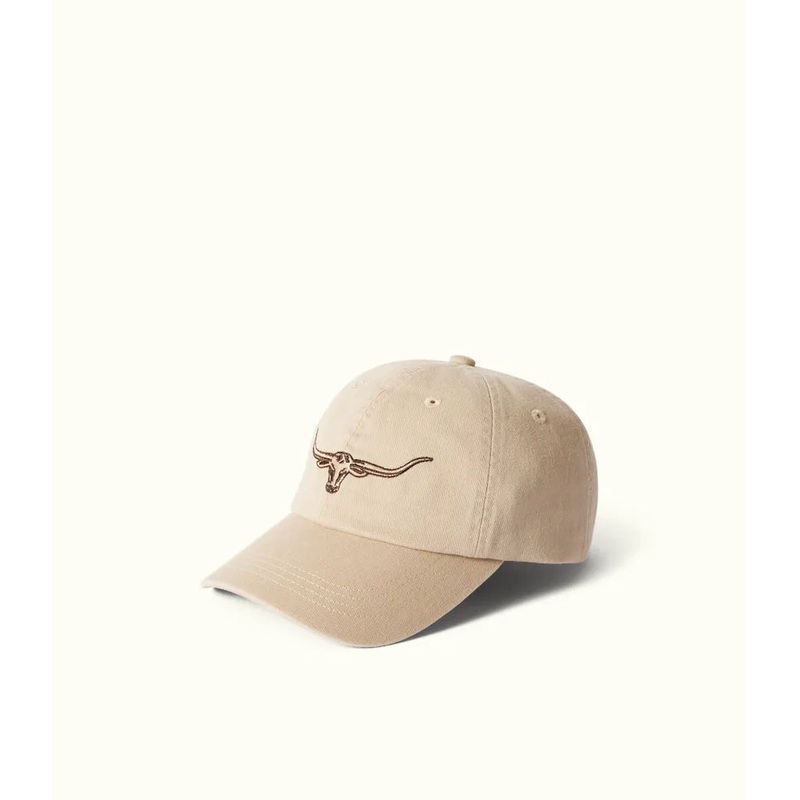 R.M.Williams – Longhorn Twill Cap – Ecru