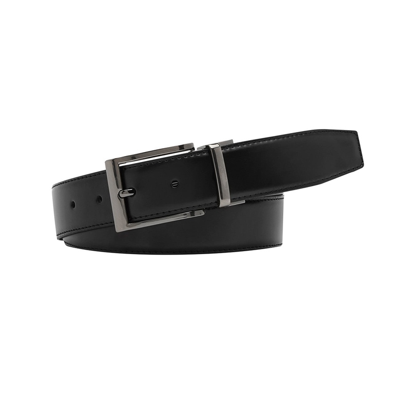 Buckle – Reversible Belt – Capital – Black Front, Tan Back
