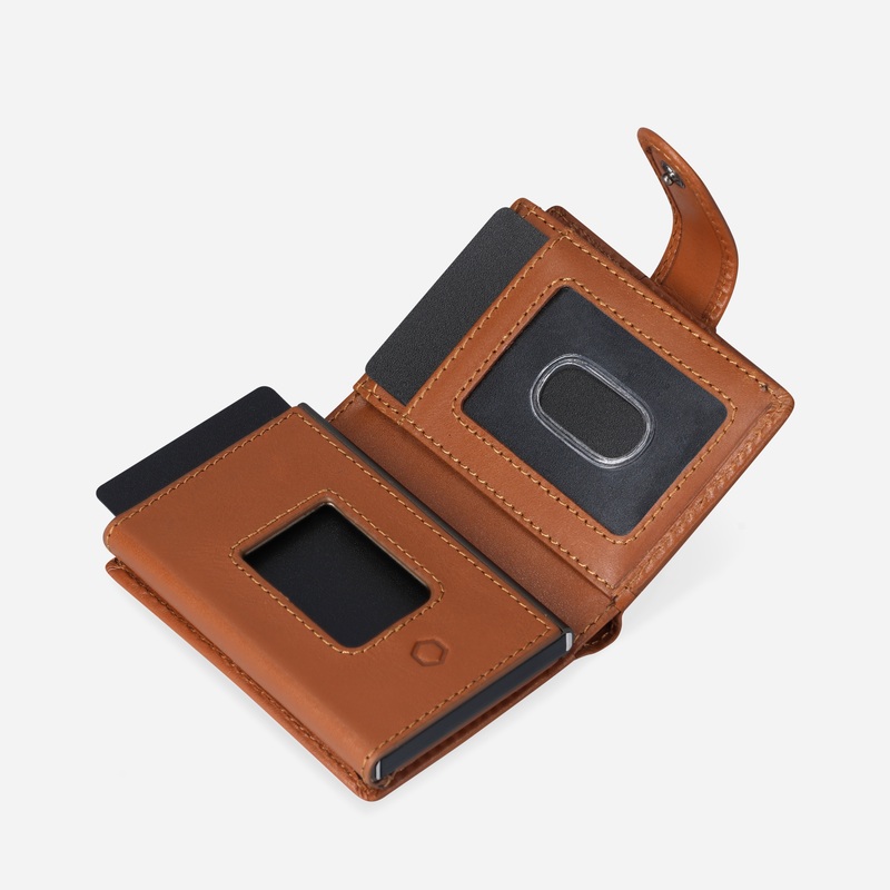 Jekyll and Hide – Cash & Card Slide Wallet – Tan | Black | Mocha