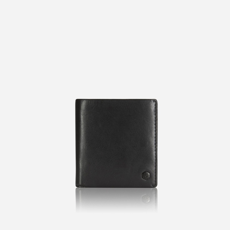 Jekyll and Hide – Slim Bifold Card Holder With Coin Purse – Black | Tan | Mocha
