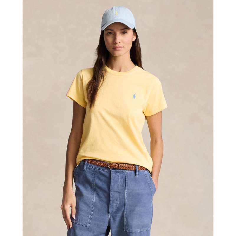 Polo Ralph Lauren – Cotton Crewneck Tee – Yellow