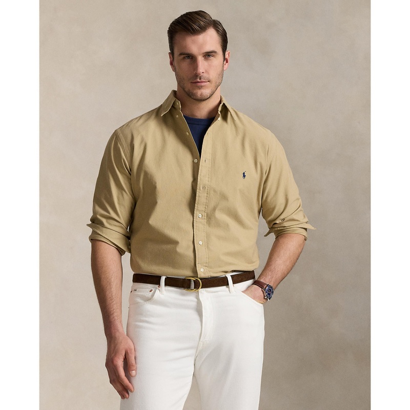 Polo Ralph Lauren – Oxford Shirt – Big & Tall Sizes – Surrey Tan
