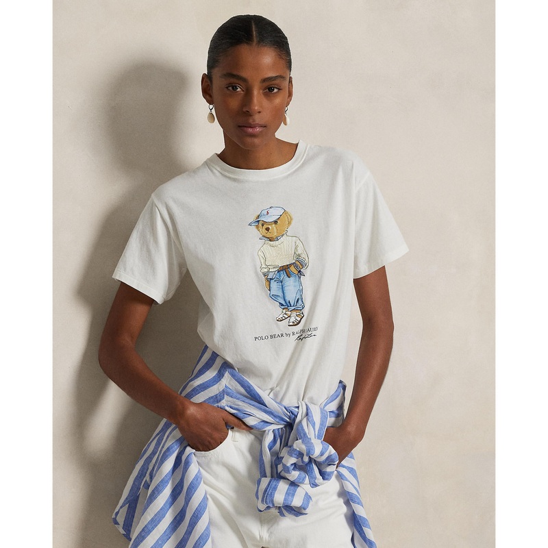 Polo Ralph Lauren – Polo Bear Crewneck T-Shirt – Nevis