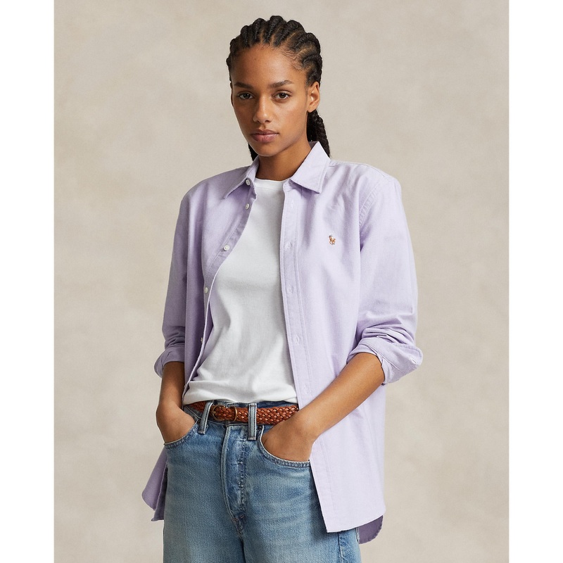 Polo Ralph Lauren – Relaxed Fit Oxford Shirt – Sky Lavender