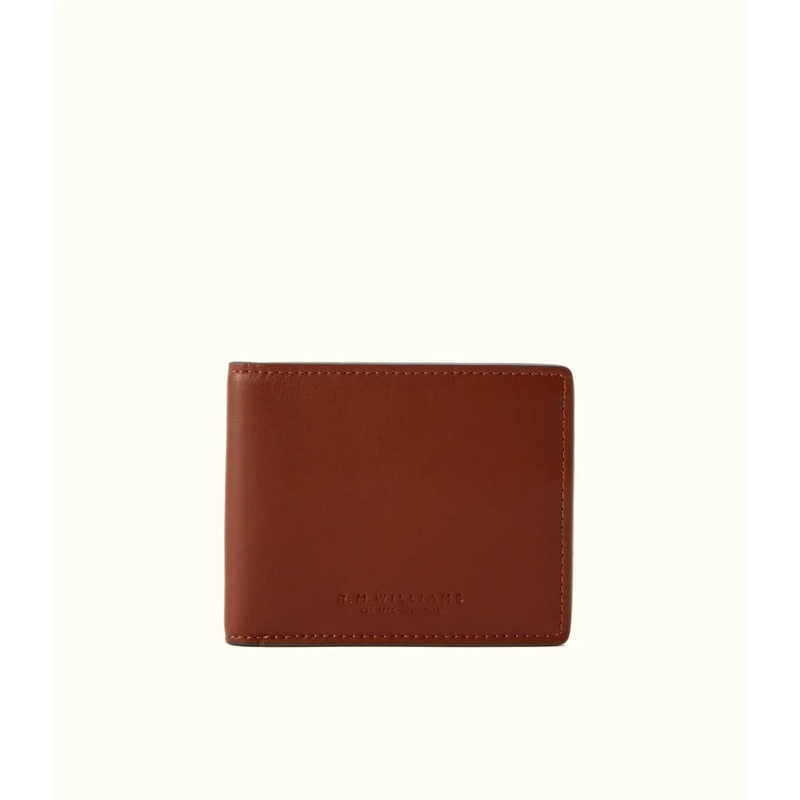R.M.Williams – Farrier Slim Bi Fold Wallet – Tan