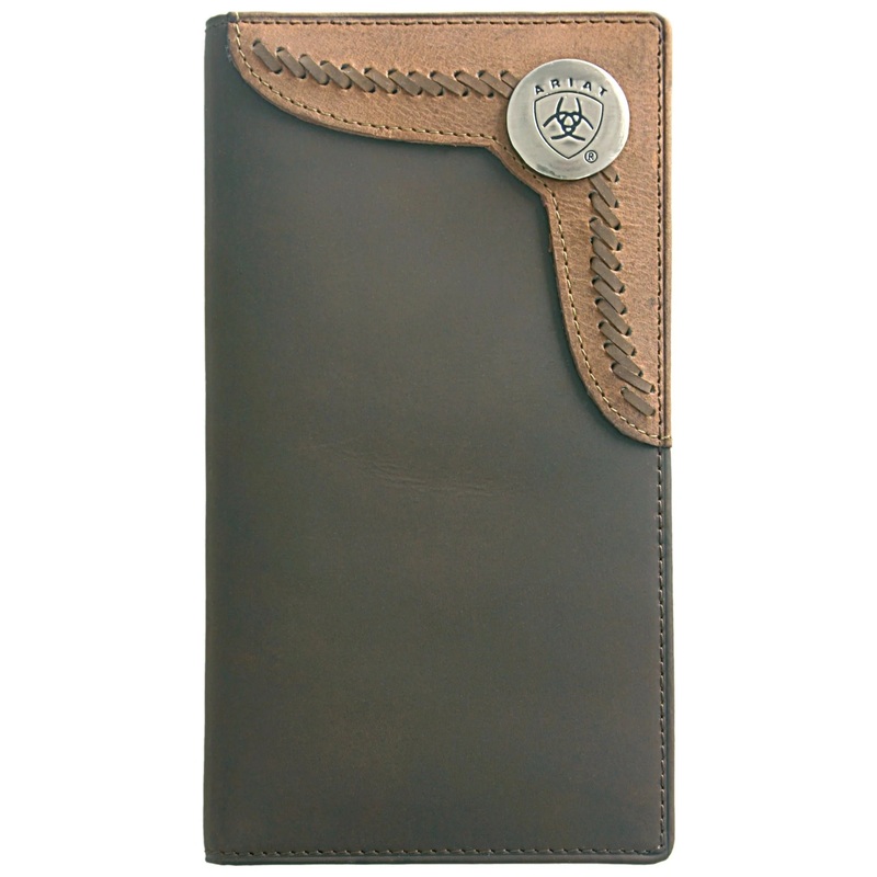 Ariat – Rodeo Wallet – Two Toned Accent – Brown & Tan