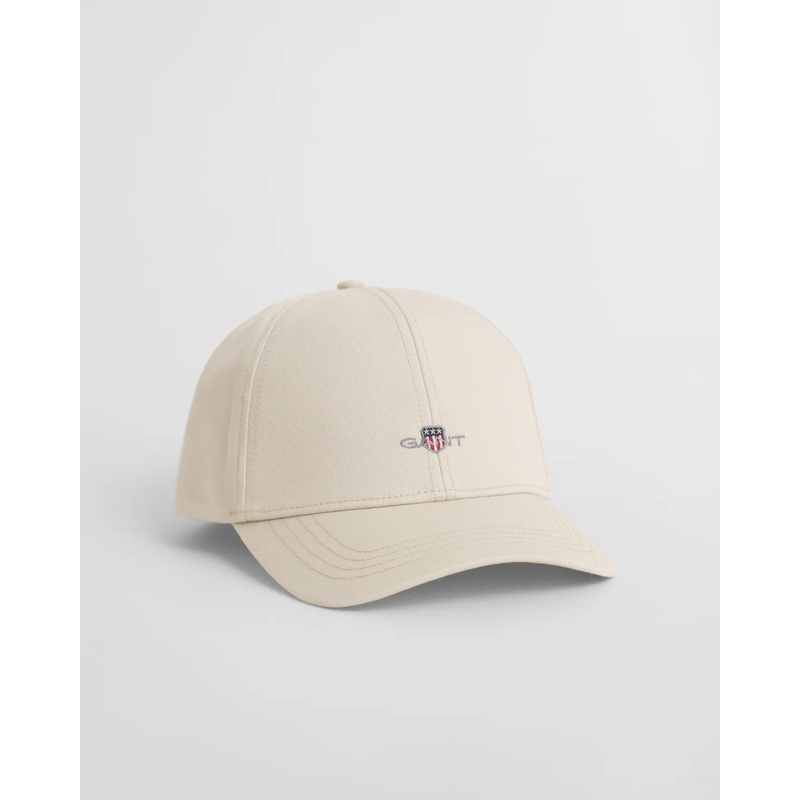 GANT – Shield Cotton Twill Cap – Putty