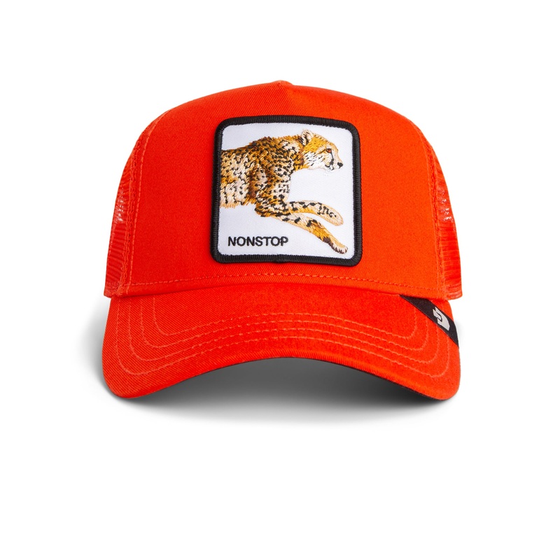 Goorin – Animal Trucker Cap – Cheetah – Non-Stop – Red Blaze