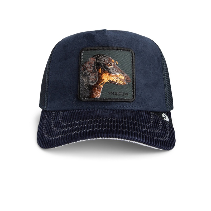 Goorin – Animal Trucker Cap – Dachshund – Shadow – Navy
