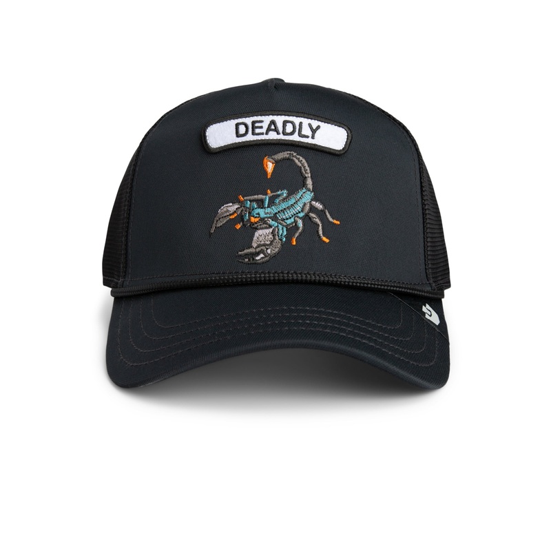 Goorin – Animal Trucker Cap – Deadly Scorpion – GB2 – Black