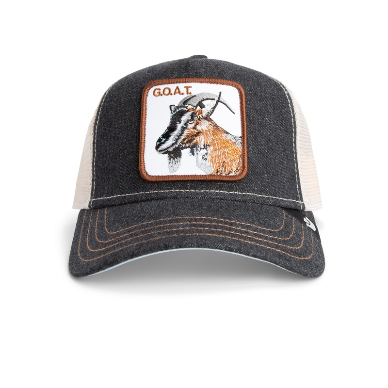 Goorin – Animal Trucker Cap – GOAT – Dark Denim