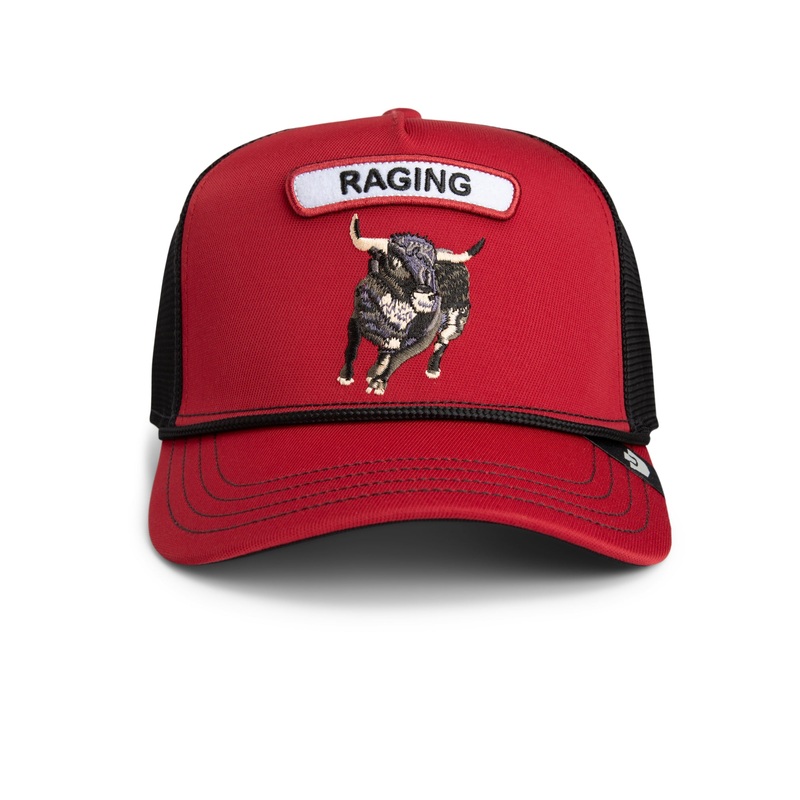 Goorin – Animal Trucker Cap – Raging Bull – GB2 – Red & Black