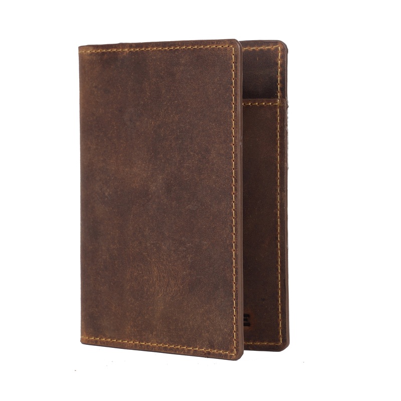 Oran Leather – Perkins Passport Cover – Brown