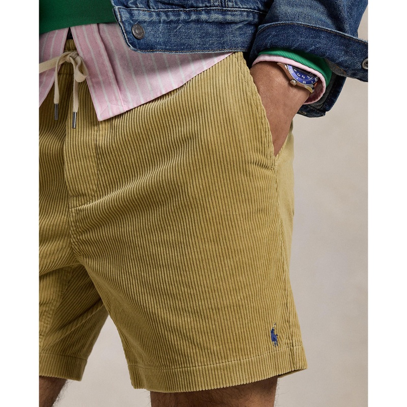Polo Ralph Lauren – 15.2cm Polo Prepster Corduroy Short – Beige