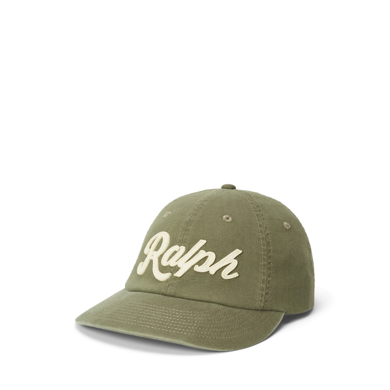 Polo Ralph Lauren – Herringbone Ball Cap – Olive