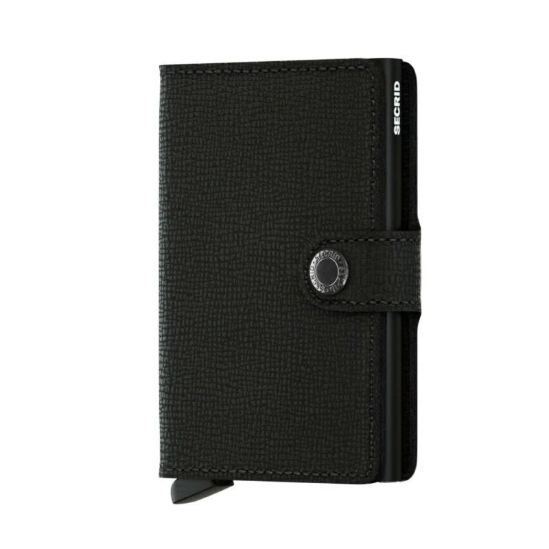 Secrid – RFID Protected Mini Wallet – Crisple – Black