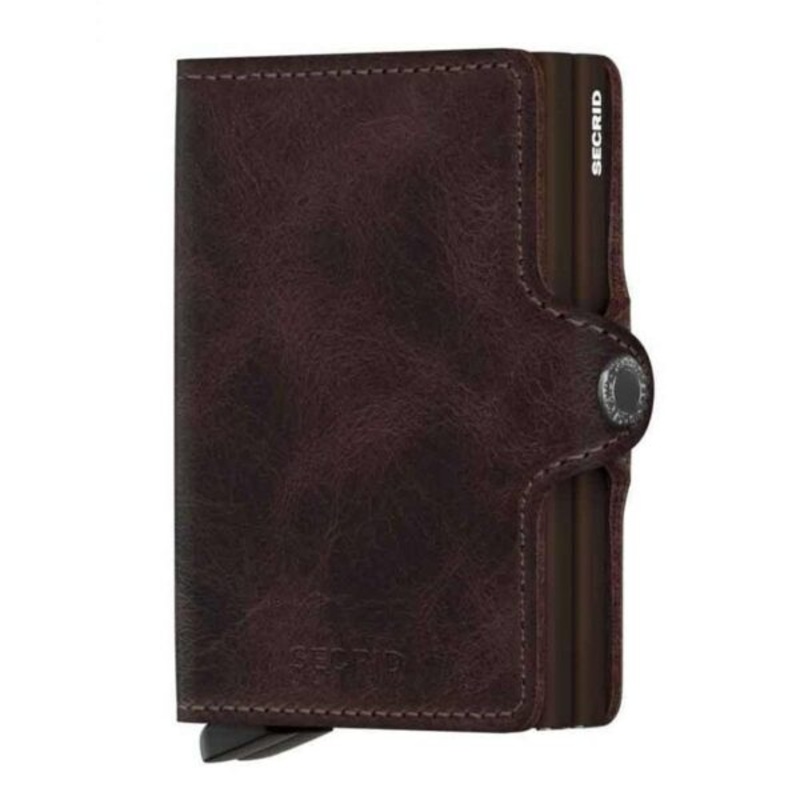 Secrid – RFID Protected Twin Wallet – Vintage – Chocolate
