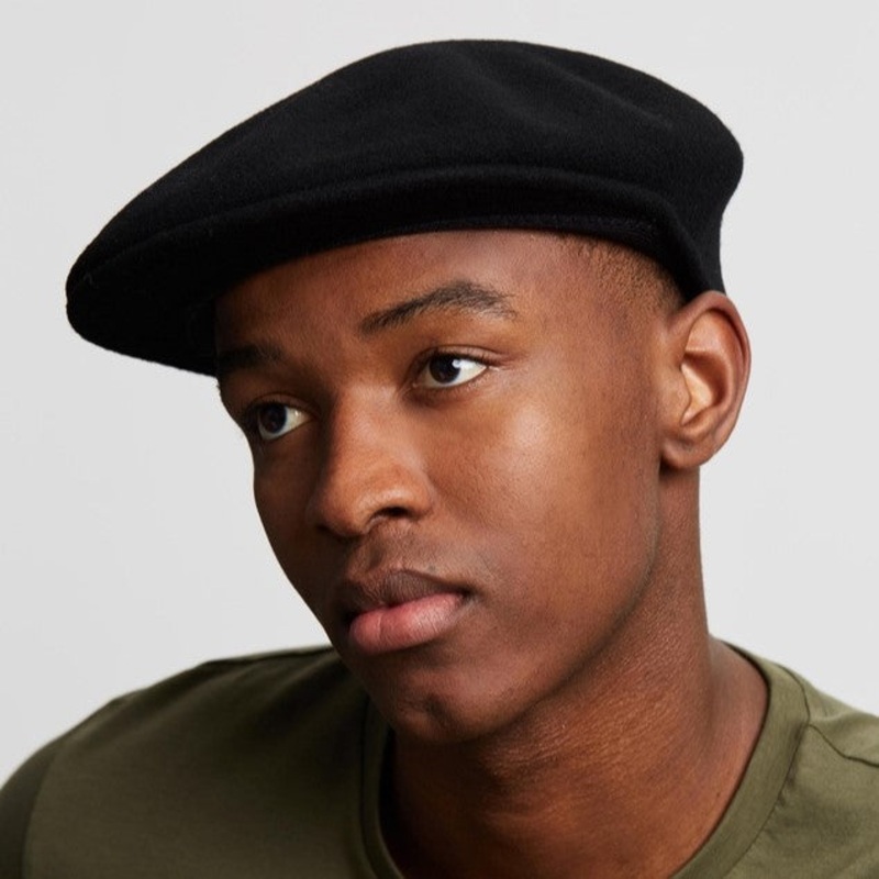 Flat Cap – Wool – Espresso | Dark Blue | Black