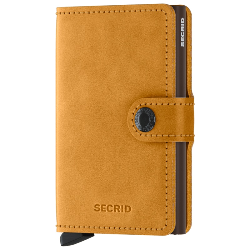 Secrid – RFID Protected Mini Wallet – Vintage – Ochre