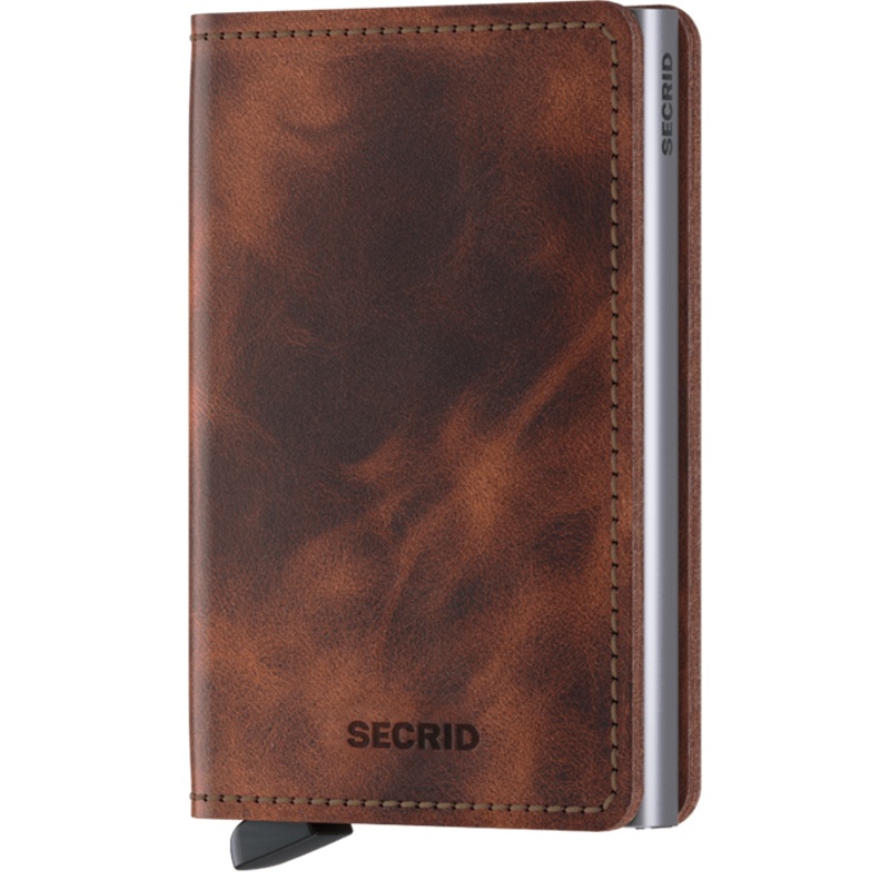 Secrid – RFID Protected Slim Wallet – Vintage – Brown