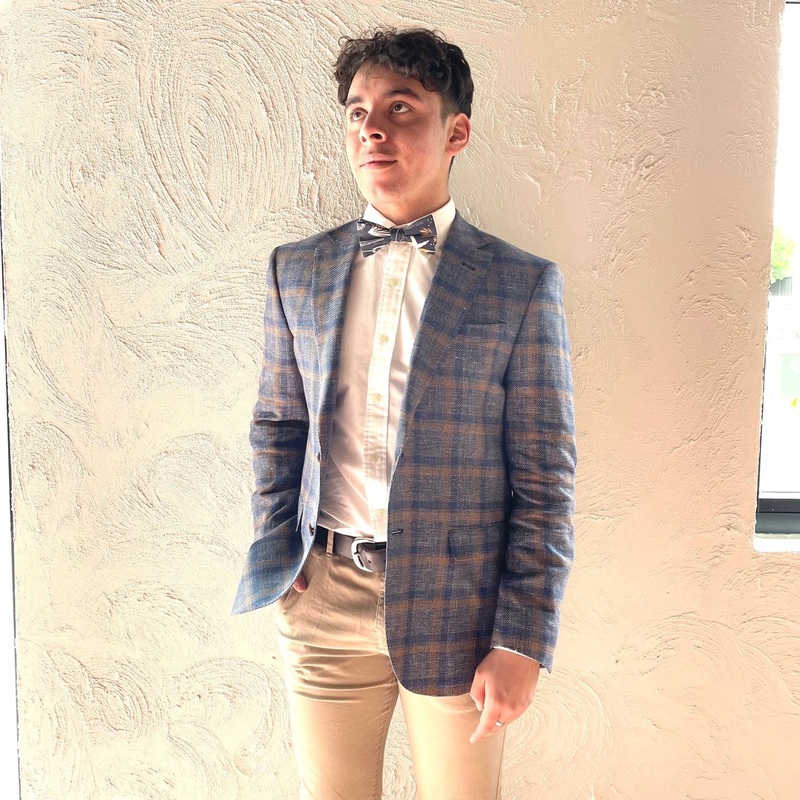 Sportscoat – Check – Blue & Gold