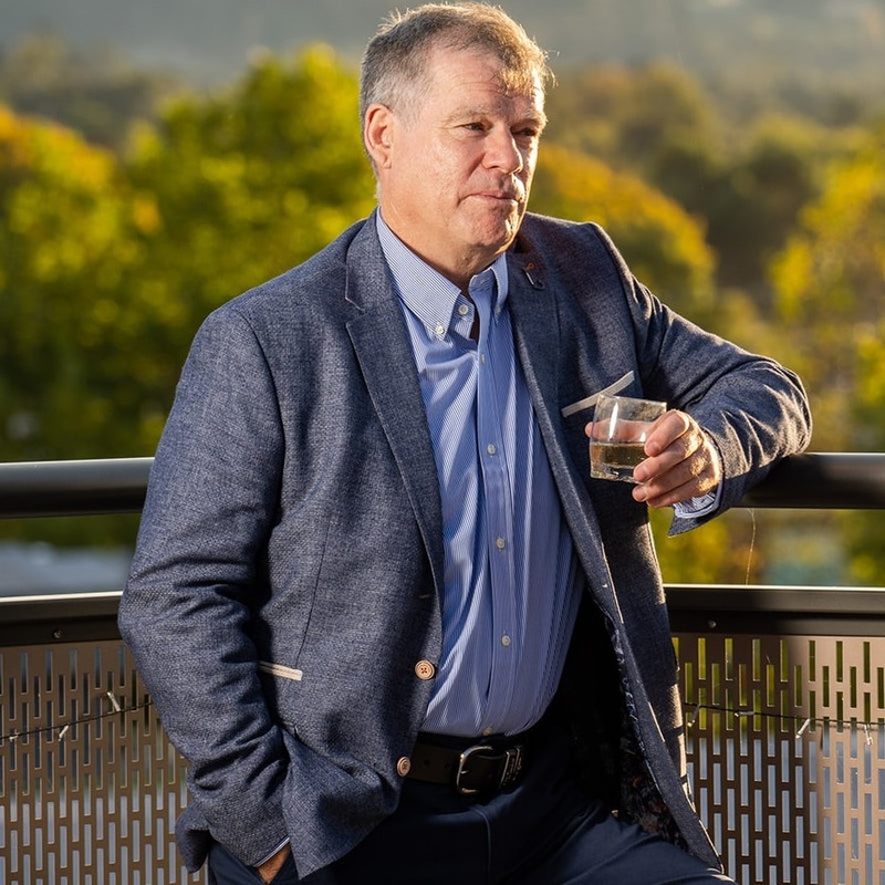 Structured Sportscoat – Blue with Bone Trim