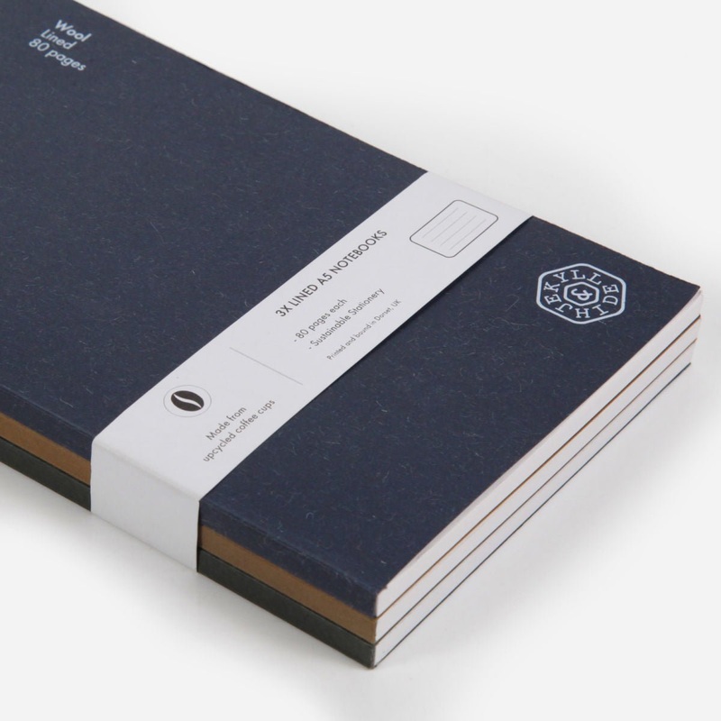 Jekyll and Hide – A5 Notebook Set 80 Pages (pack of 3)