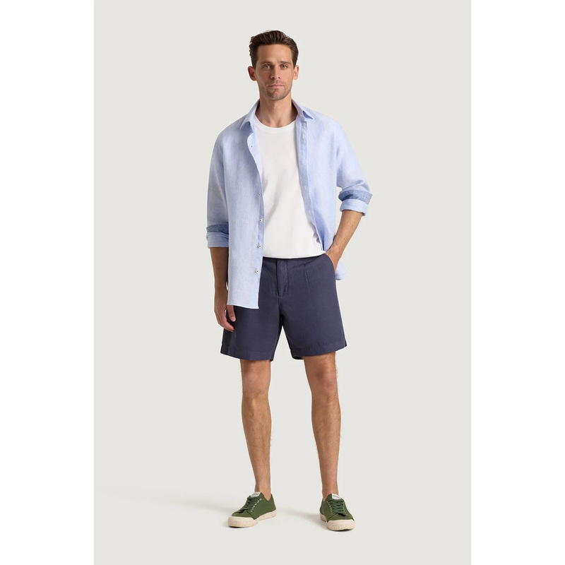 M.J. Bale – Menorca Side Tab Short- Denim