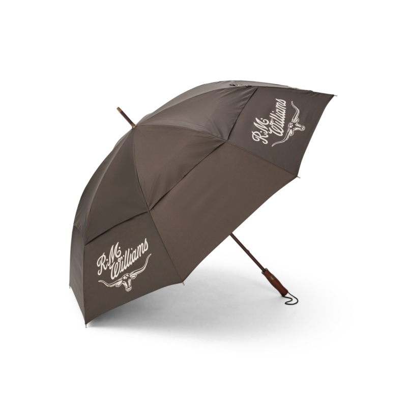 R.M.Williams – Golf Umbrella – Chestnut