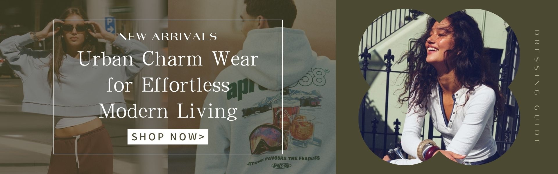 Urban Charm Wear for Effortless Modern Living
